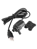 DC 12V 280L/H Micro Brushless Submersible landscape Water Pump Motor Pump+USB