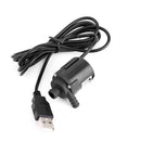 DC 12V 280L/H Micro Brushless Submersible landscape Water Pump Motor Pump+USB