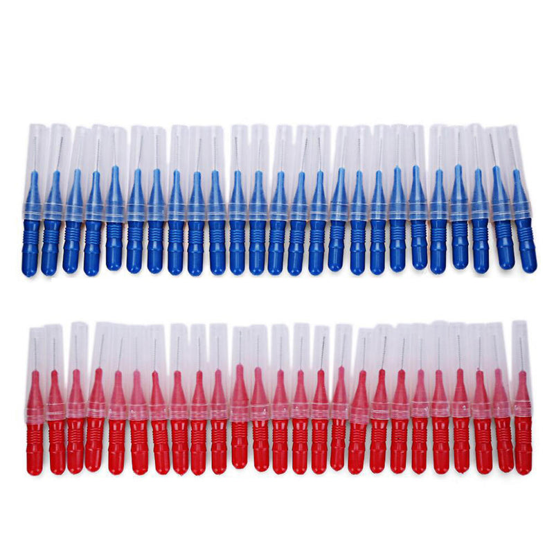 50X Dental Orthodontic Oral Floss Interdental Brush Toothpick Teeth Clean Stick