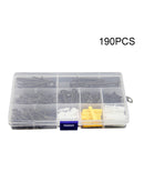 190 pcs M3.5 Black oxide Cross Countersunk Head Tapping Screws Wood Screws Hot