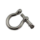 5 x Stainless Steel Screw Pin Anchor Shackle Bow Rigging European Style Best