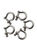 5 x Stainless Steel Screw Pin Anchor Shackle Bow Rigging European Style Best