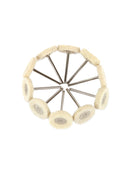 10 x 45*25mm Wool Felt Polishing Disc Wheel Shank For Jewelry Metal Buffi New