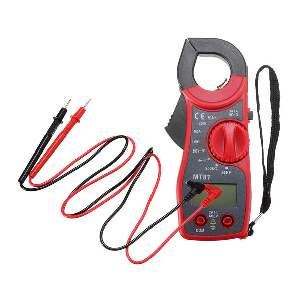 1 x MT87 LCD Digital Clamp Meters Multimeter With Measurement Voltage Hot