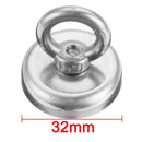 1x New Powerful Round Stainless Steel Magnet Hook Metal Strong Sea Hunting