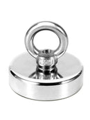 1x New Powerful Round Stainless Steel Magnet Hook Metal Strong Sea Hunting