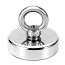 1x New Powerful Round Stainless Steel Magnet Hook Metal Strong Sea Hunting
