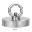 New Best Strong Round Stainless Steel Magnet Hook Metal Detector Sea Hunting