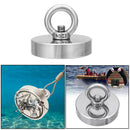 New Best Strong Round Stainless Steel Magnet Hook Metal Detector Sea Hunting