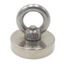 1 PC Stainless Steel River Fishing Salvage Best Tools Recovery Magnet Detecting