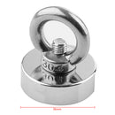Powerful Round Neodymium Magnet Hook Metal Detector Strong Sea Fishing New vvsa