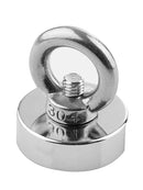 1x Stainless Steel Strong Detector Fishing Magnet 36mm Fit For Recovery Salvage