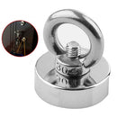 Powerful Round Neodymium Magnet Hook Metal Detector Strong Sea Fishing New vvsa