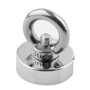 Powerful Round Neodymium Magnet Hook Metal Detector Strong Sea Fishing New vvsa