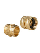 1 set 3/4 Inch Home Garden Hose Tap Connector Brass Garden Hosepipe Tap Con New