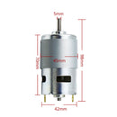 Large Torque Electric DC Brushless Motor 12V 100W 10000rpm High Power 795 Hot 1x