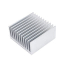 2xAluminum Alloy Heat Sink IC Heatsink Cooling Fin For CPU LED Power 50*50*2 Hot