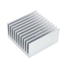 2xAluminum Alloy Heat Sink IC Heatsink Cooling Fin For CPU LED Power 50*50*2 Hot
