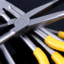 1x 90 Degree Bent Needle Nose Plier Long Reach Pliers Comfort Grip Handle Hot