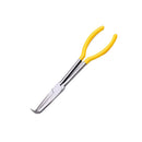 1x 90 Degree Bent Needle Nose Plier Long Reach Pliers Comfort Grip Handle Hot