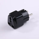 2xUniversal UK US AU to EU AC Power Plug Travel Charger Adapter Outlet Converter
