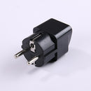 2xUniversal UK US AU to EU AC Power Plug Travel Charger Adapter Outlet Converter