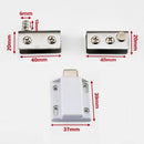 2pairs Stainless steel Pair Glass Clamp Door Pivot Hinge Set for 5-8mm HOt