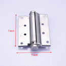 Stainless Double Open Buffer Spring Hinge Doors Swing Self Closing