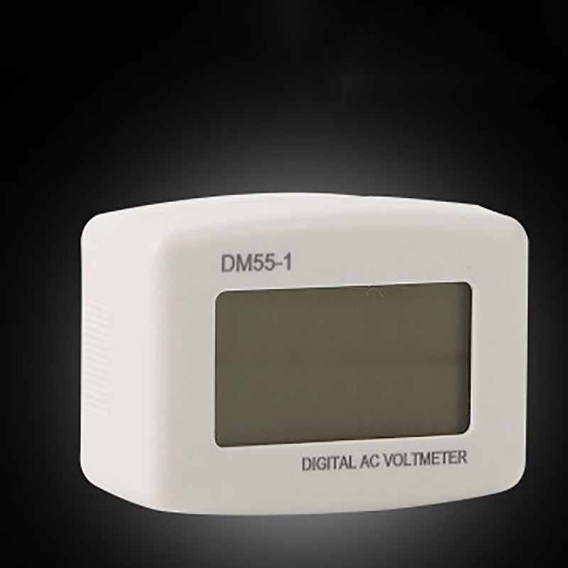 1*Dm55-1 110v-220v Digital Ac Liquid Digital Display Voltmeter High Quality