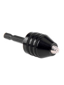 1 piece 1/4" Keyless Drill Chuck Adapter Screwdriver Impact Driver Hex Shank Hot