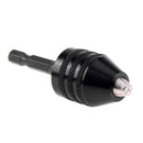 1 piece 1/4" Keyless Drill Chuck Adapter Screwdriver Impact Driver Hex Shank Hot