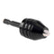 1 piece 1/4" Keyless Drill Chuck Adapter Screwdriver Impact Driver Hex Shank Hot