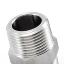 6 x 4 Points Outer Teeth 1/2 Stainless Steel Joints Threaded Pipe Fitting Best