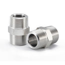 6 x 4 Points Outer Teeth 1/2 Stainless Steel Joints Threaded Pipe Fitting Best