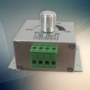 Aluminium Knob LED Dimmers Controllers 12-24V 8A For Single Color LED Strip