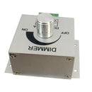 Aluminium Knob LED Dimmers Controllers 12-24V 8A For Single Color LED New 1x