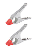 2 x Spring Clamp Metal Type A Grip Clip For Woodworking Craft Repair Hand Best 1
