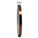 0.06mm * 5mm * 33m Tape High Temperature Heat Resistant Polyimide 5 pcs Best