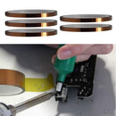 0.06mm * 5mm * 33m Tape High Temperature Heat Resistant Polyimide 5 pcs Best