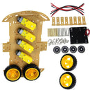 4-wheel Smart Robot Car Chassis Kits Chassis Auto accessories For Arduino Best 1