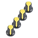 100x 6mm Switch Potentiometer AG2 Plastic Knob Cap Plum Handle FO Amplifier Best
