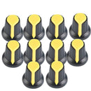 100x 6mm Switch Potentiometer AG2 Plastic Knob Cap Plum Handle FO Amplifier Best