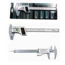 Solar Power Digital Vernier Caliper Electronic LCD Gauge Micrometer Tool Hot 1 x
