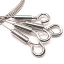 1.5mm*500mm Wire Rope With Panel Light Ceiling Lamps Hook Stainless Steel