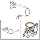 1.5mm*500mm Wire Rope With Panel Light Ceiling Lamps Hook Stainless Steel