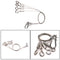 1.5mm*500mm Wire Rope With Panel Light Ceiling Lamps Hook Stainless Steel