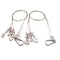 1.5mm*500mm Wire Rope With Panel Light Ceiling Lamps Hook Stainless Steel