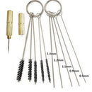 3 Pcs Airbrush Spray Cleaning Repair Tool Kit Stainless Steel Needle Brush Nice