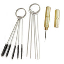 3 Pcs Airbrush Spray Cleaning Repair Tool Kit Stainless Steel Needle Brush Nice