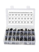 24 Values Electrolytic Capacitor Assortment Kit Set Box 0.1UF-1000UF Best 500 x